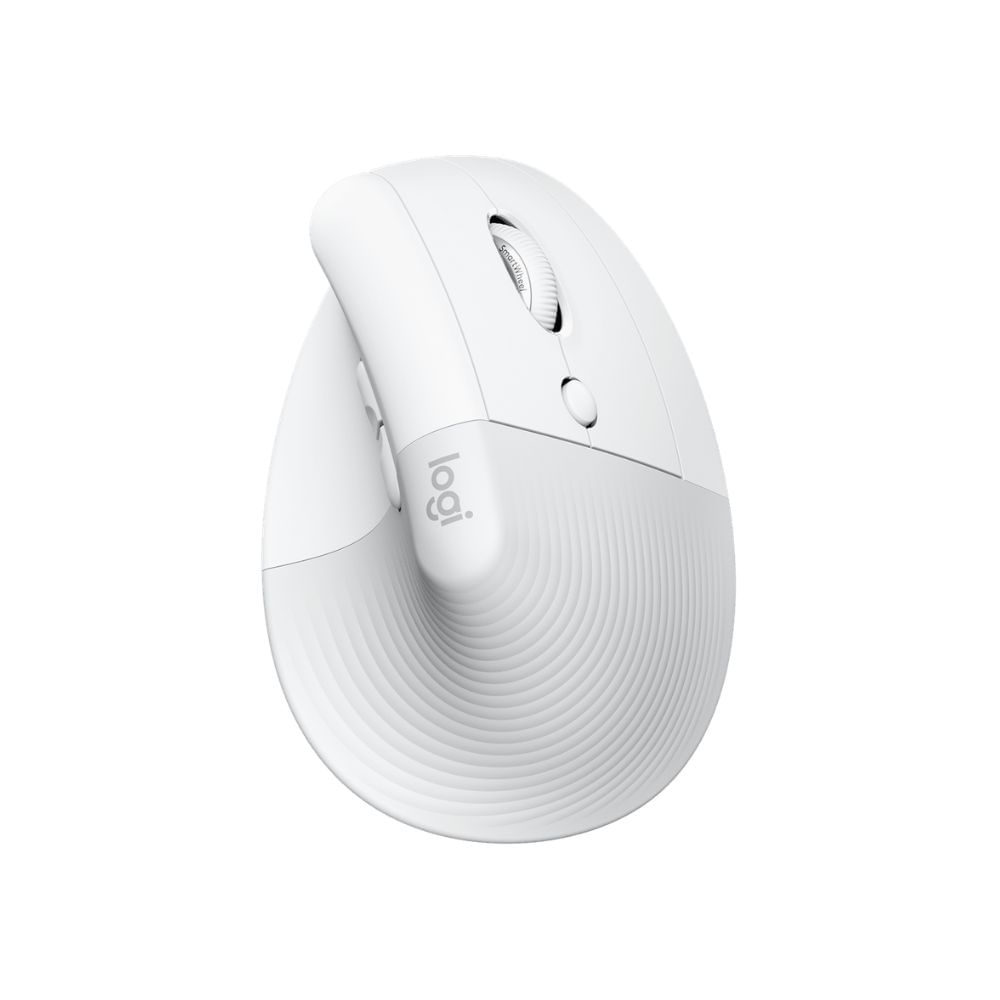 Mouse Logitech Lift Vertical Ergonómico Inalámbrico Bluetooth Blanco