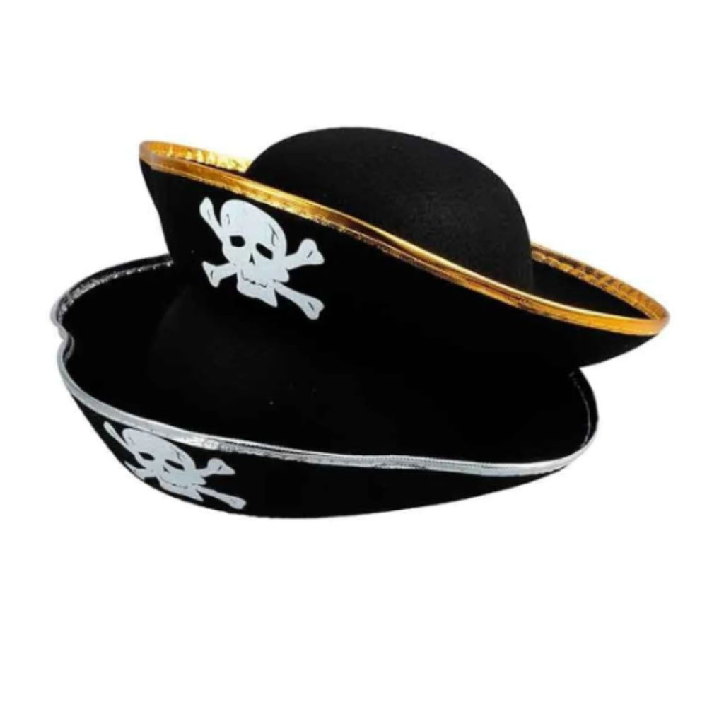 Sombrero de Pirata Calavera Adulto Disfraz Cosplay Halloween