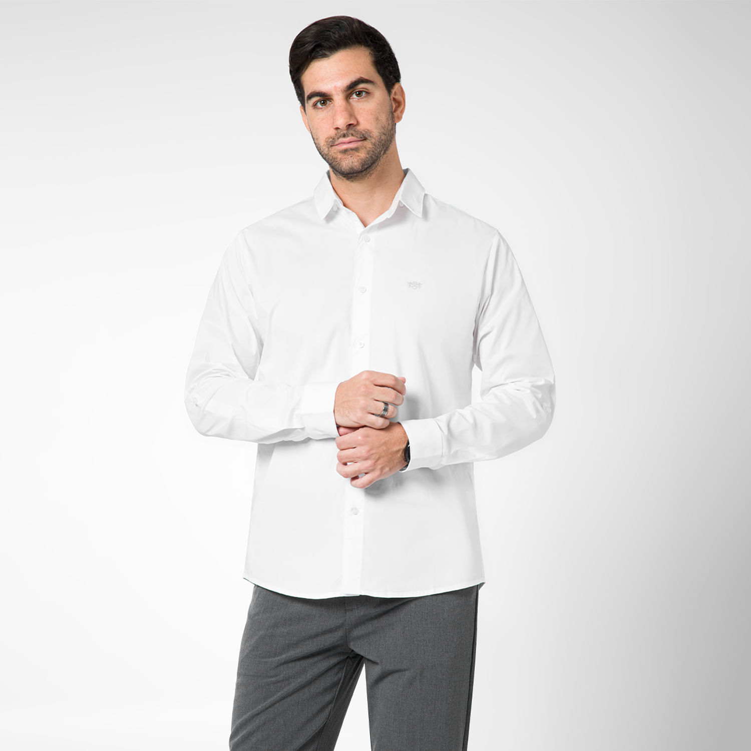 Camisa Norton Hombre Arturoz Blanco Talla L