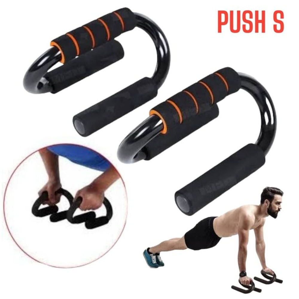 Barras Para Planchas Flexiones Push Up Gimnasio en Casa Multicolor