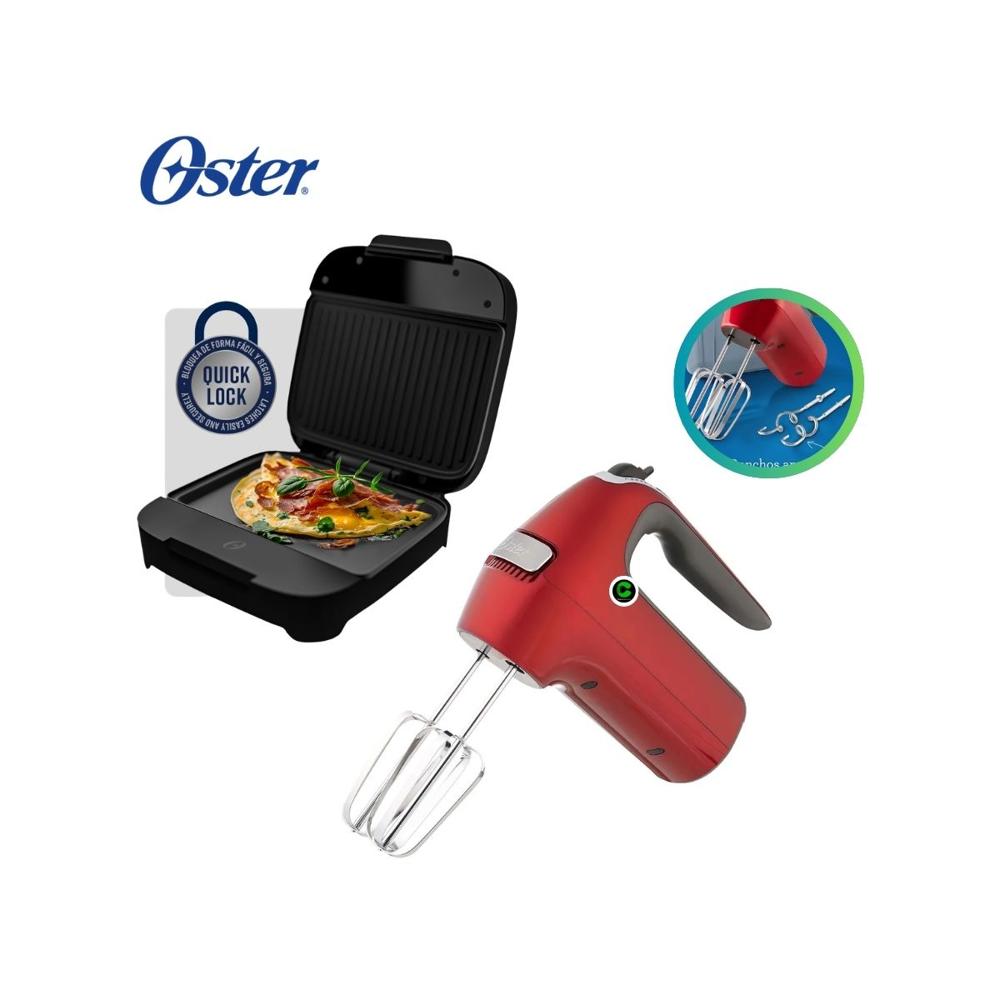Combo Batidora de mano 7 velocidades FPSTHM360R - sandwichera Platos Hondos CKSTSM400