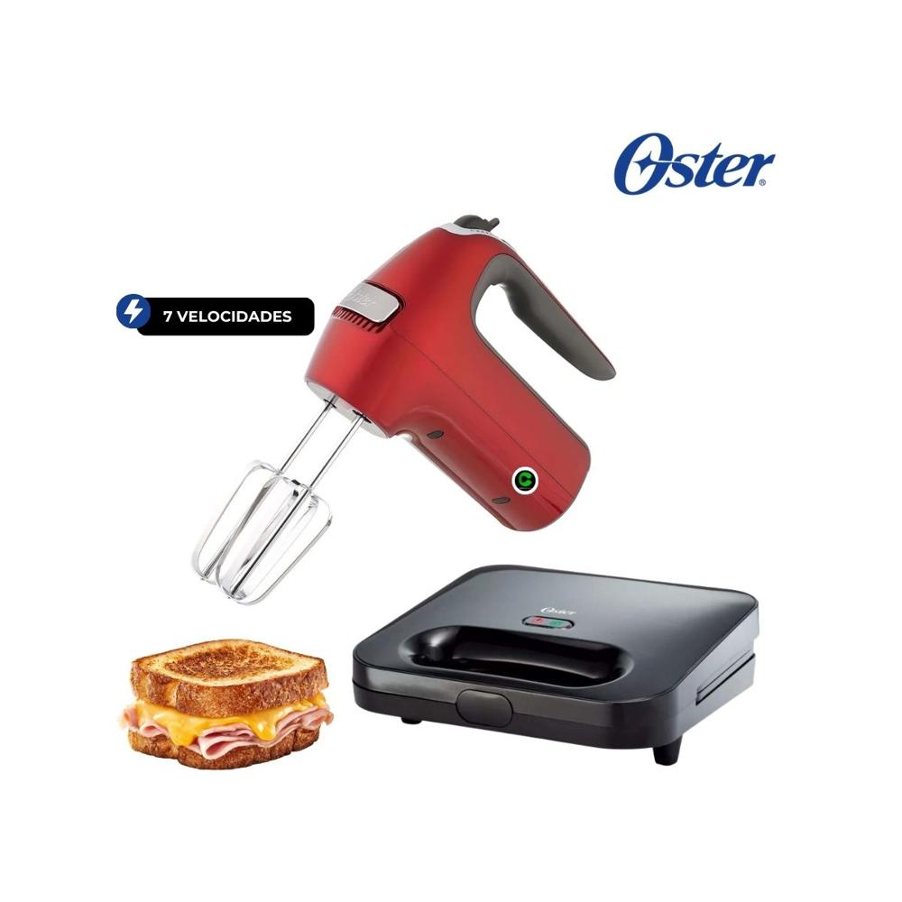 Combo Batidora de mano 7 velocidades y función turbo FPSTHM360R - sandwichera CKSTSM2885