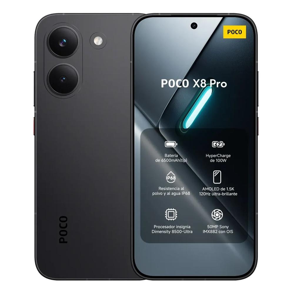 Poco X8 Pro Black 12g Ram 512gb Rom