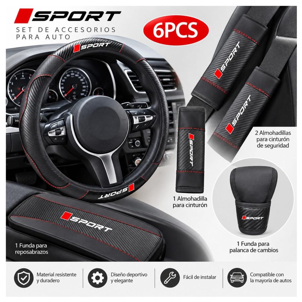 KIT FUNDA PORTA VOLANTE DE CARRO COMPLETO
