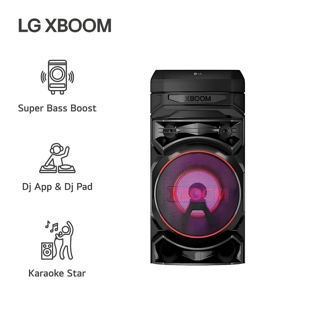 Torre de sonido LG XBOOM RNC5 Multi-Bluetooth Karaoke Star