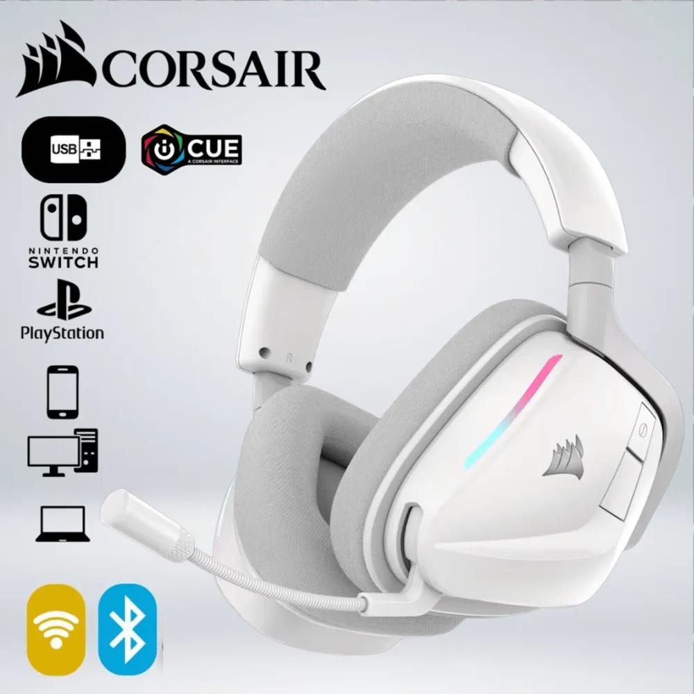 AUDIFONO GAMING CORSAIR VOID V2 RGB ELITE WHITE WIRELESS