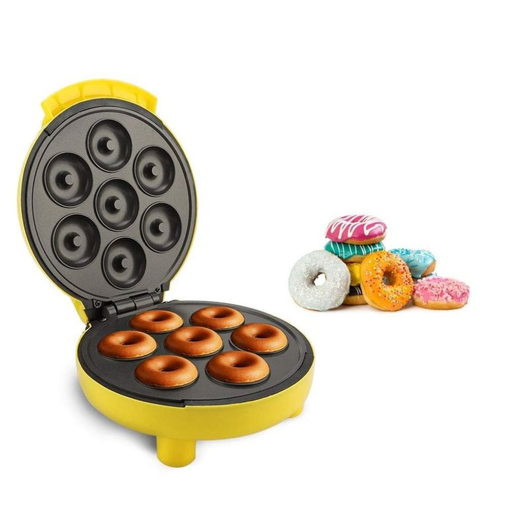 Máquina Mini Donas Antiadherente Superficie Antiadherente Eléctrica
