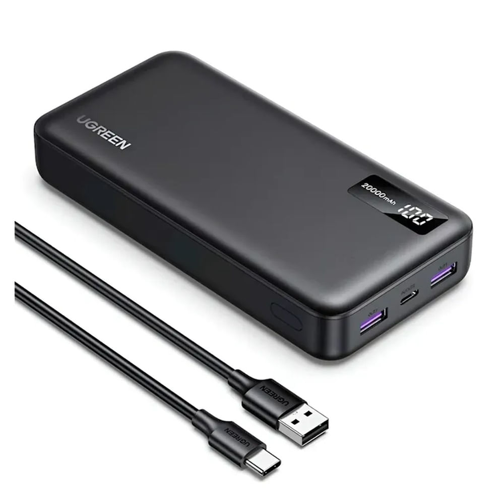 Ugreen Power bank 22.5w 20w 20000 Mah Bateria Carga Rápida