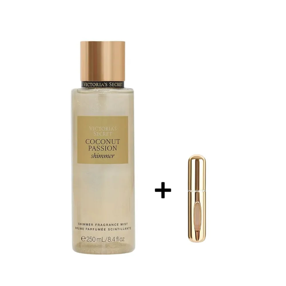 BODY MIST COCONUT PASSION SHIMMER VICTORIAS SECRET + DECANT 5ML REGALO