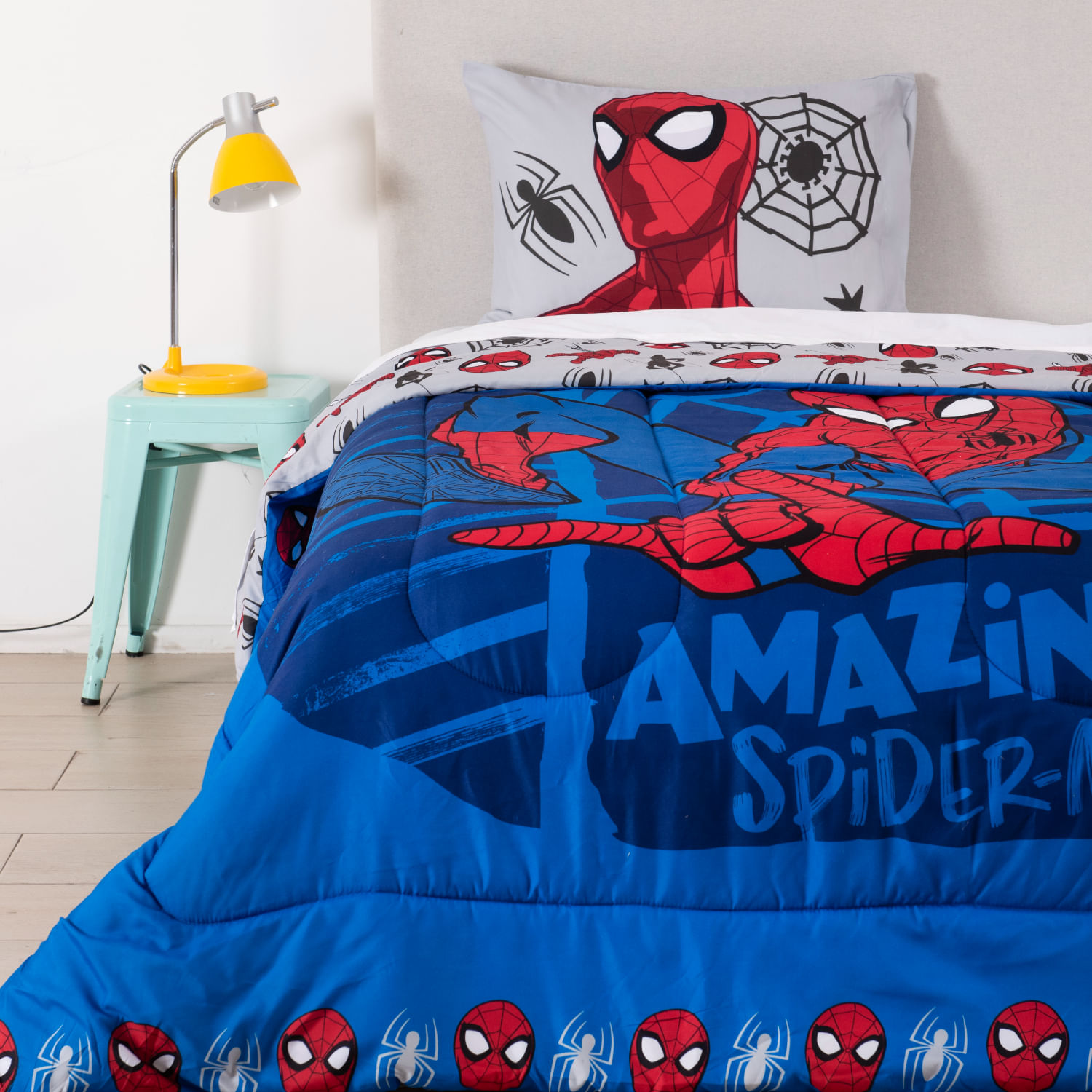 Edredón Pv27 Disney Spiderman 1.5 Plazas