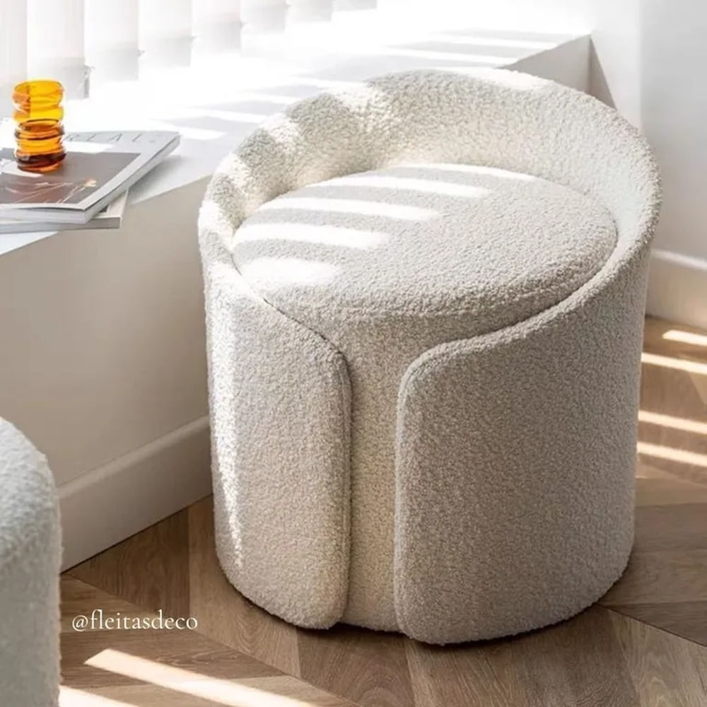 PUFF OASIS DE 1 CUERPO Blanco
