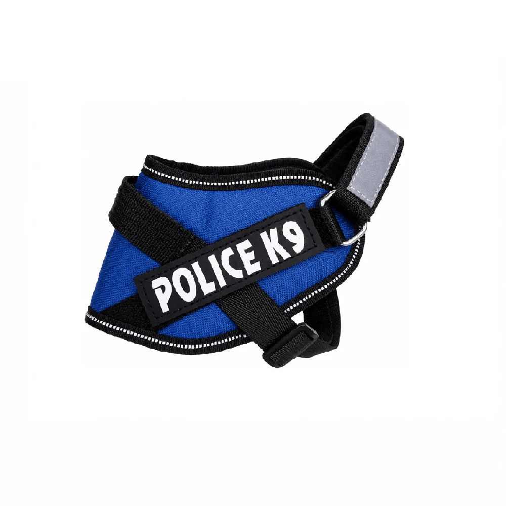 Pechera Antitirones Police K9 Para Perros ColorAzul talla S