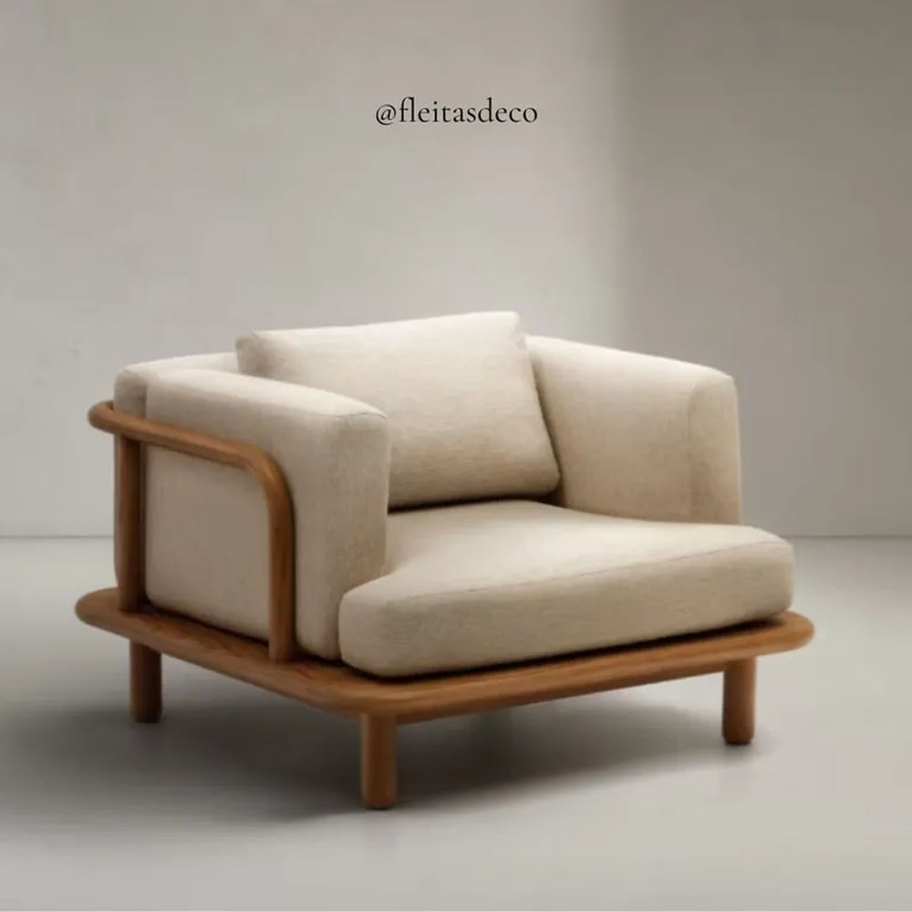 BUTACA CRISTA DE 1 CUERPO Beige