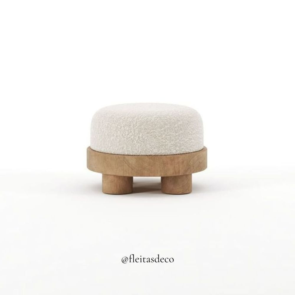 PUFF SPLIT DE 1 CUERPO Sand