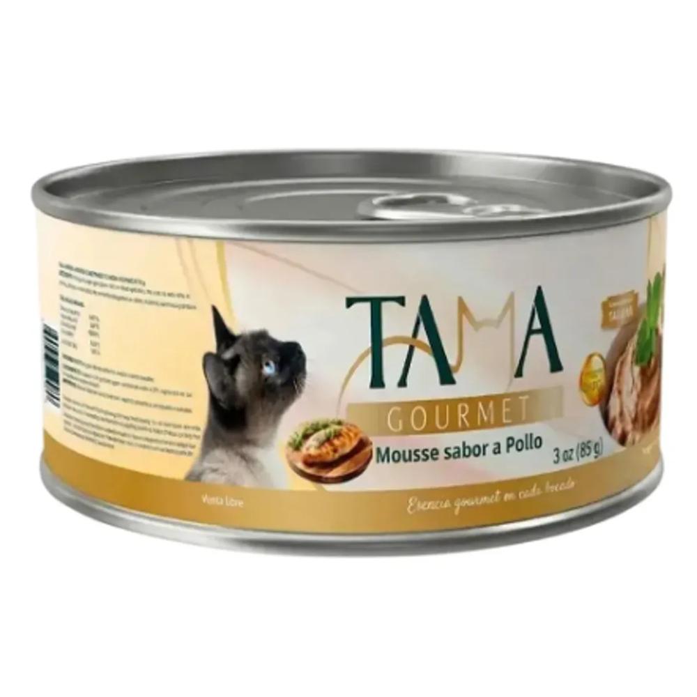 Tama Gourmet Gato Mousse Sabor Pollo - 85gr