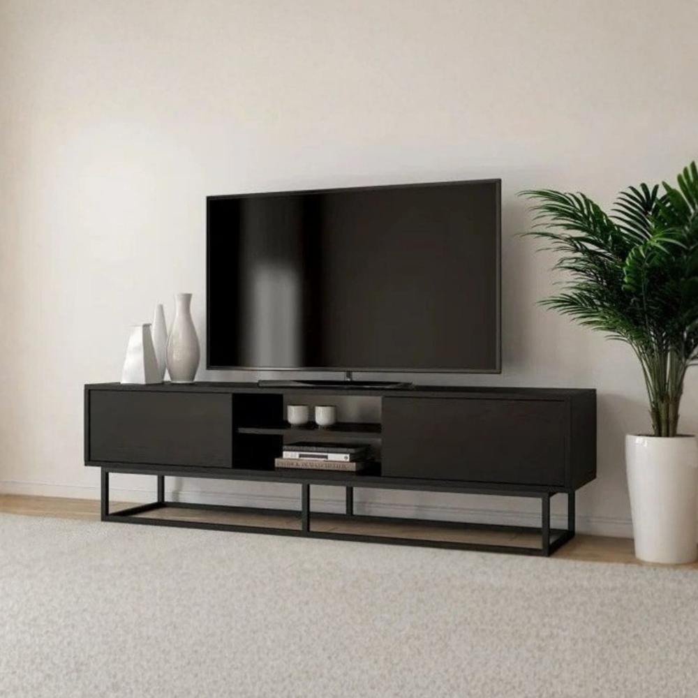 Mesa de TV 60 Rosmery Negro Coricha Home
