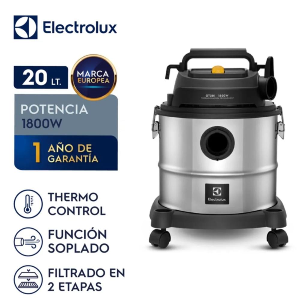 Aspiradora Electrolux GT20I 1800W para Agua y Polvo con Función Soplado