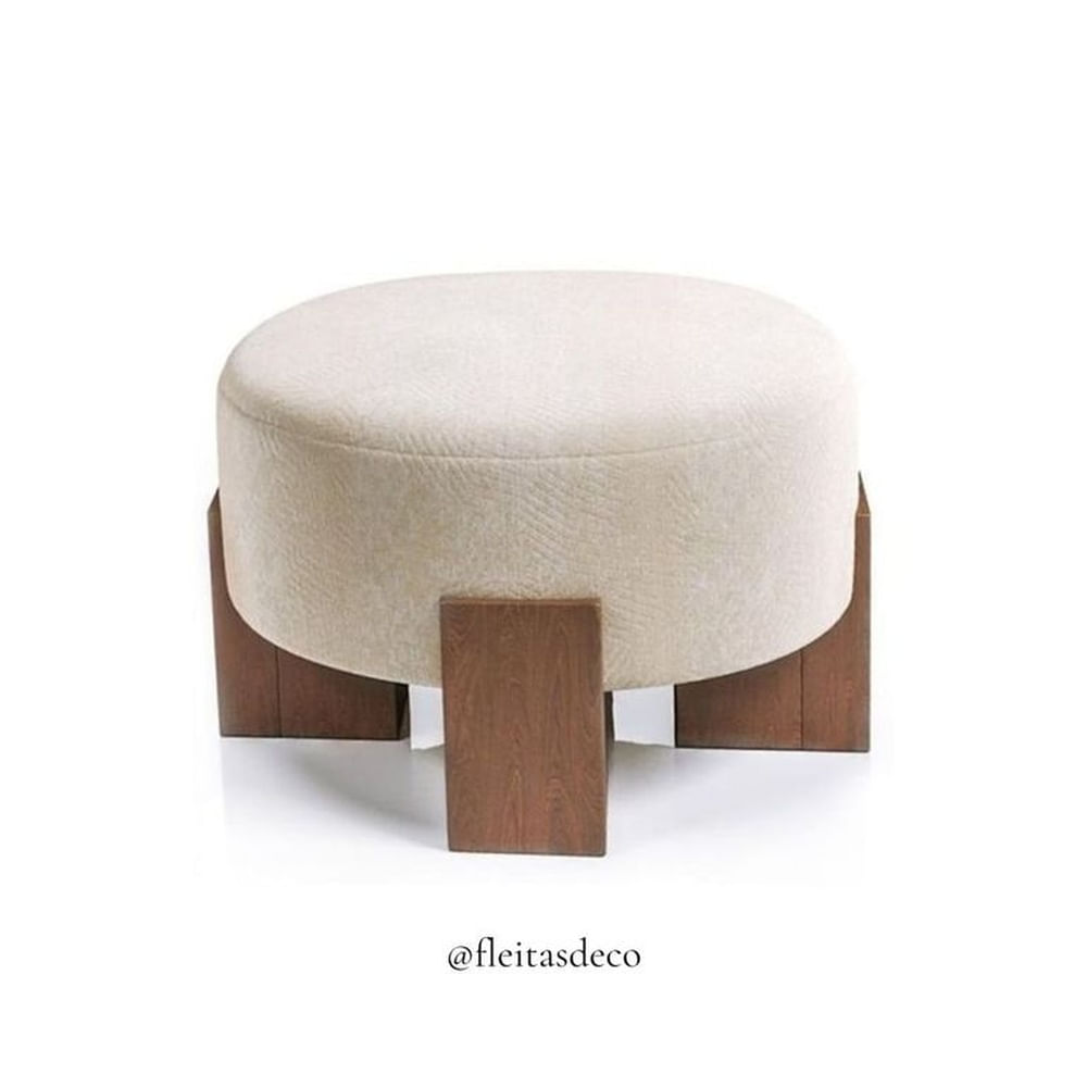 PUFF FIA DE 1 CUERPO Beige