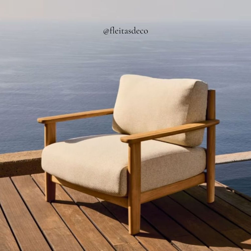 BUTACA MADEIRA DE 1 CUERPO Beige