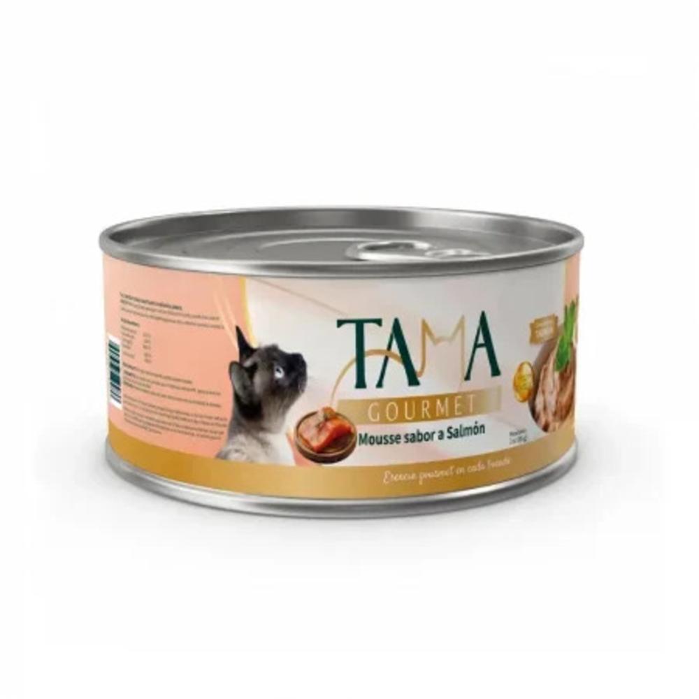 Tama Gourmet Gato Mousse Sabor Salmón - 85gr