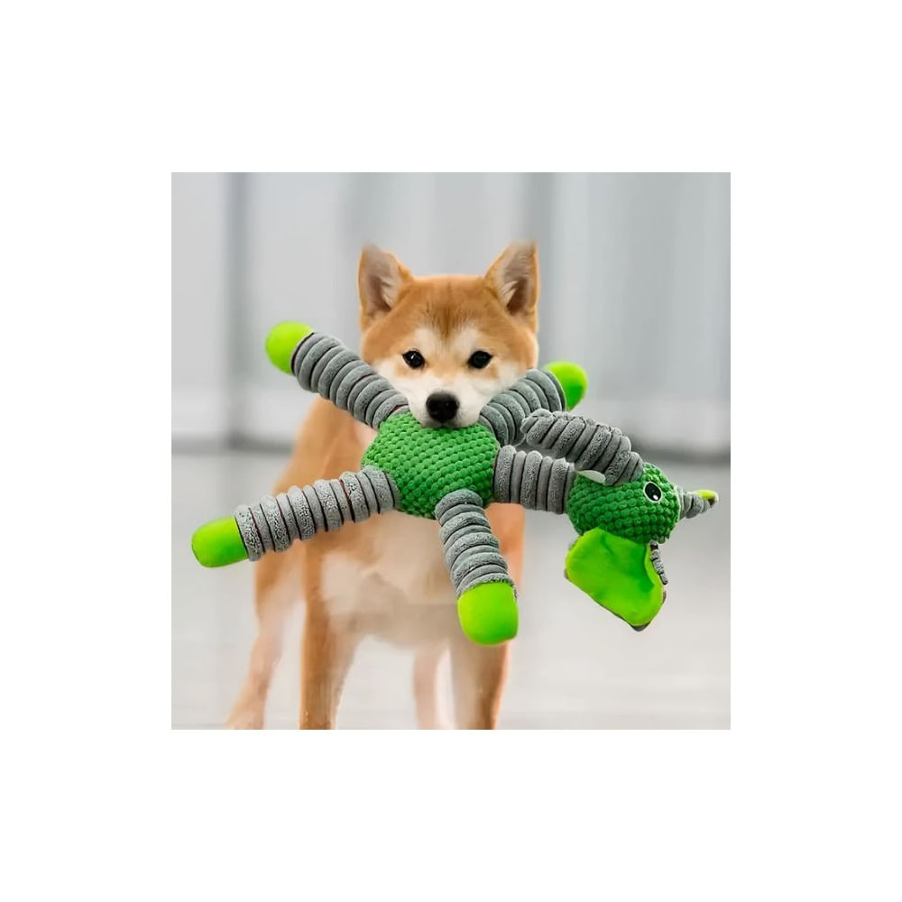 PELUCHE DE FELPA CON SONIDO PARA MASCOTAS - Juguete interactivo