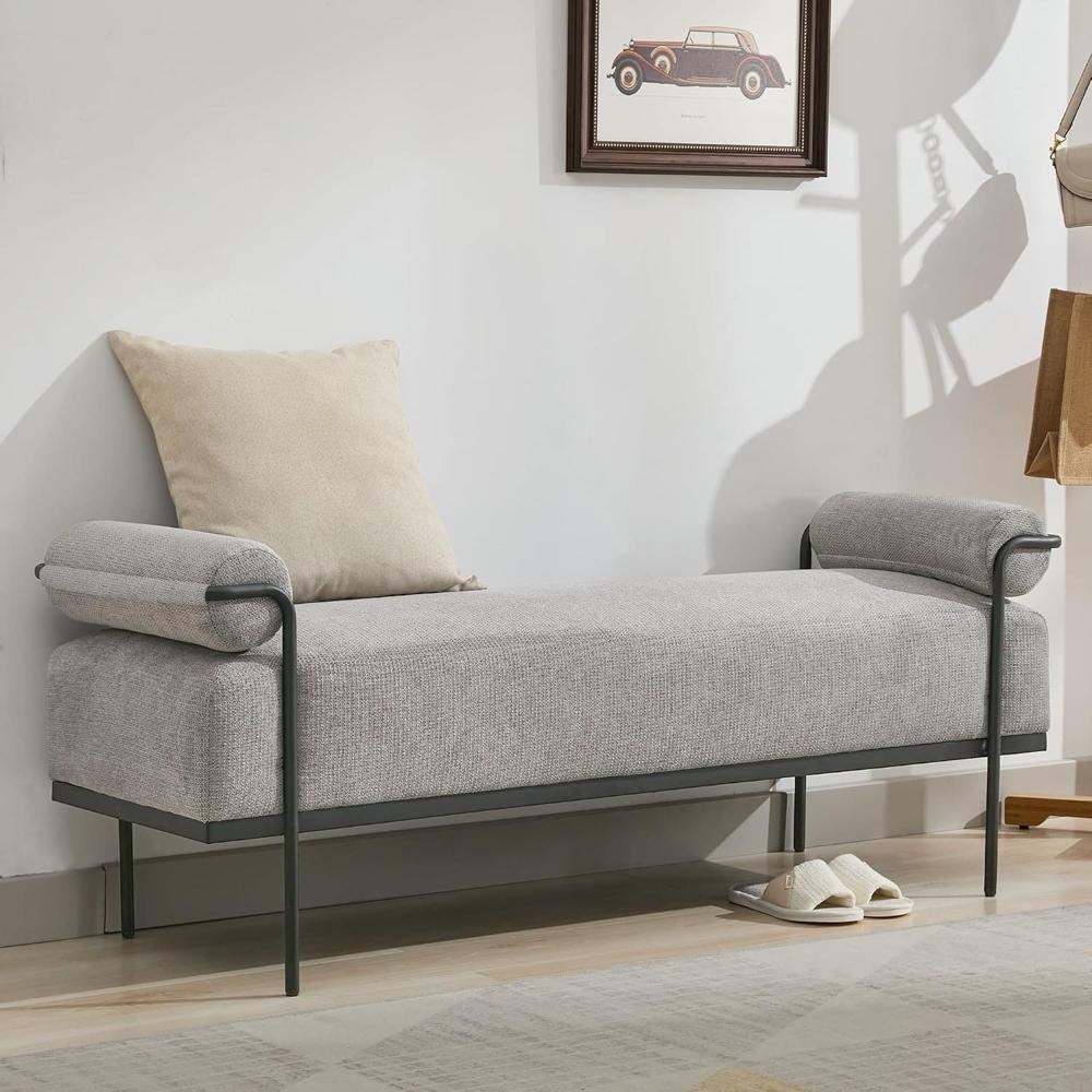 Banqueta Individual Sybil Gris Plata Coricha Home