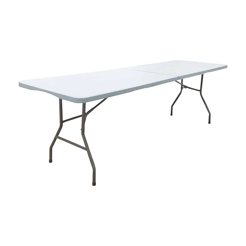 MESA CATERING PLEGABLE BLANCO 239x74x74 METROS COD HWYP-51.