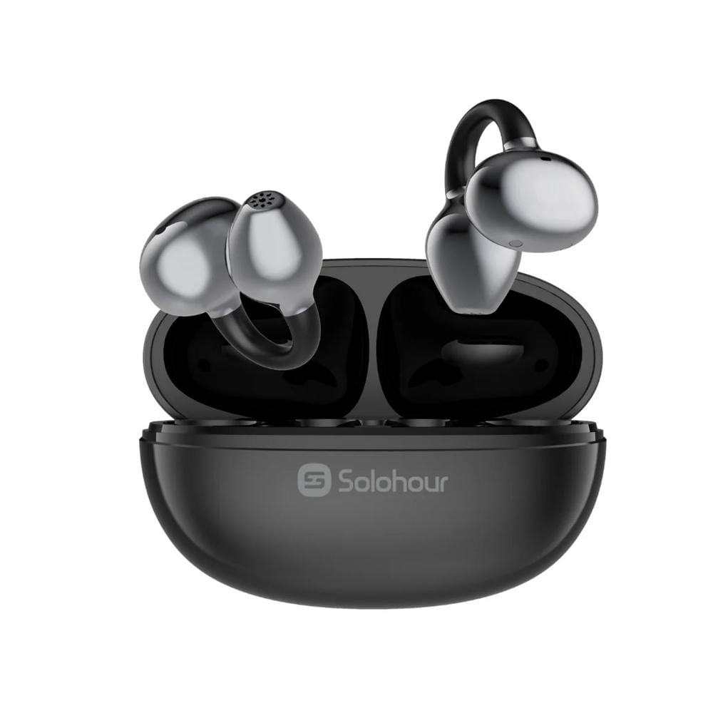 Audífonos Inalámbricos Solohour Solbuds ST7 Negro Bluetooth 5.4