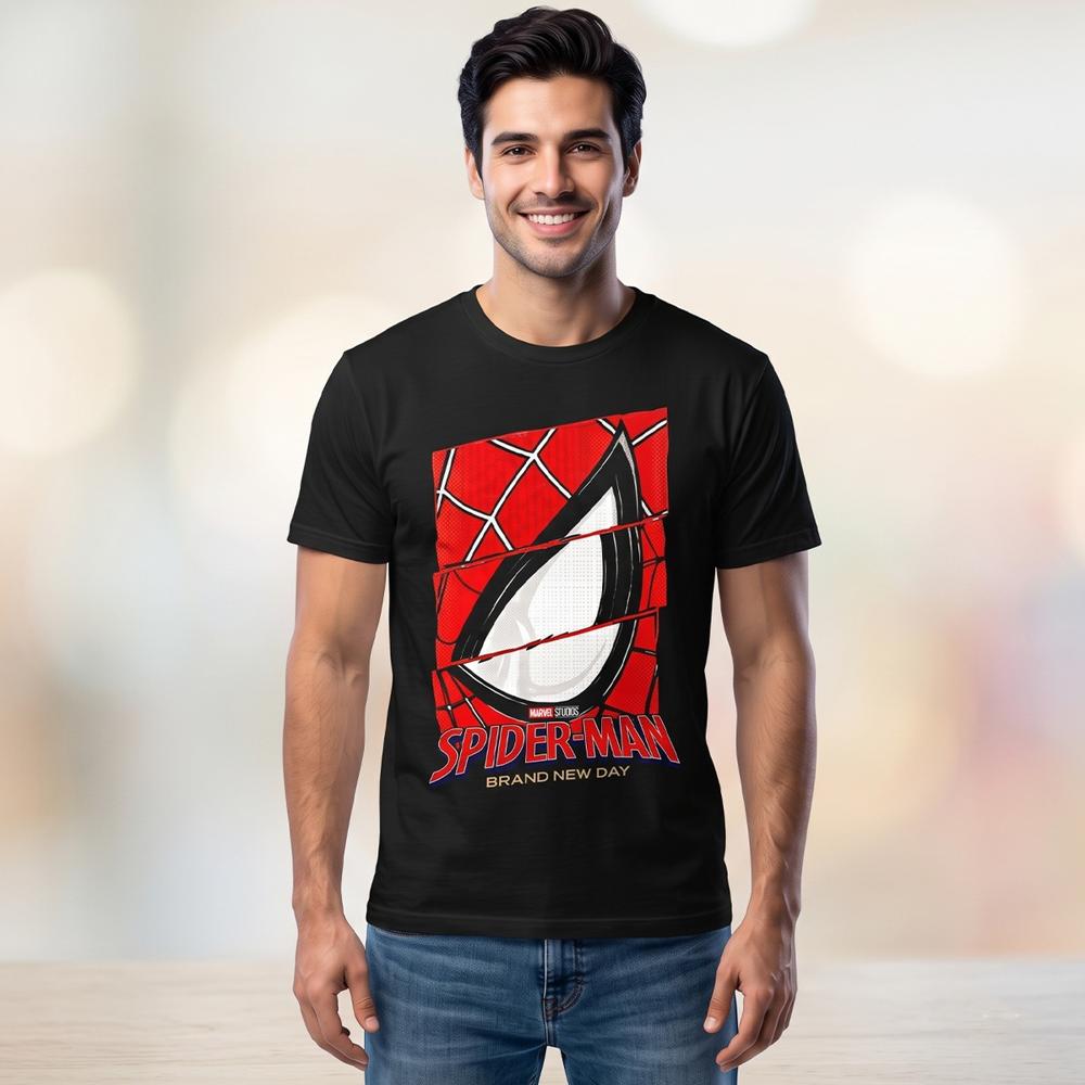 Polo Exclusivo Spider-Man Diseño Especial Ideal para Regalar Color Negro Talla M