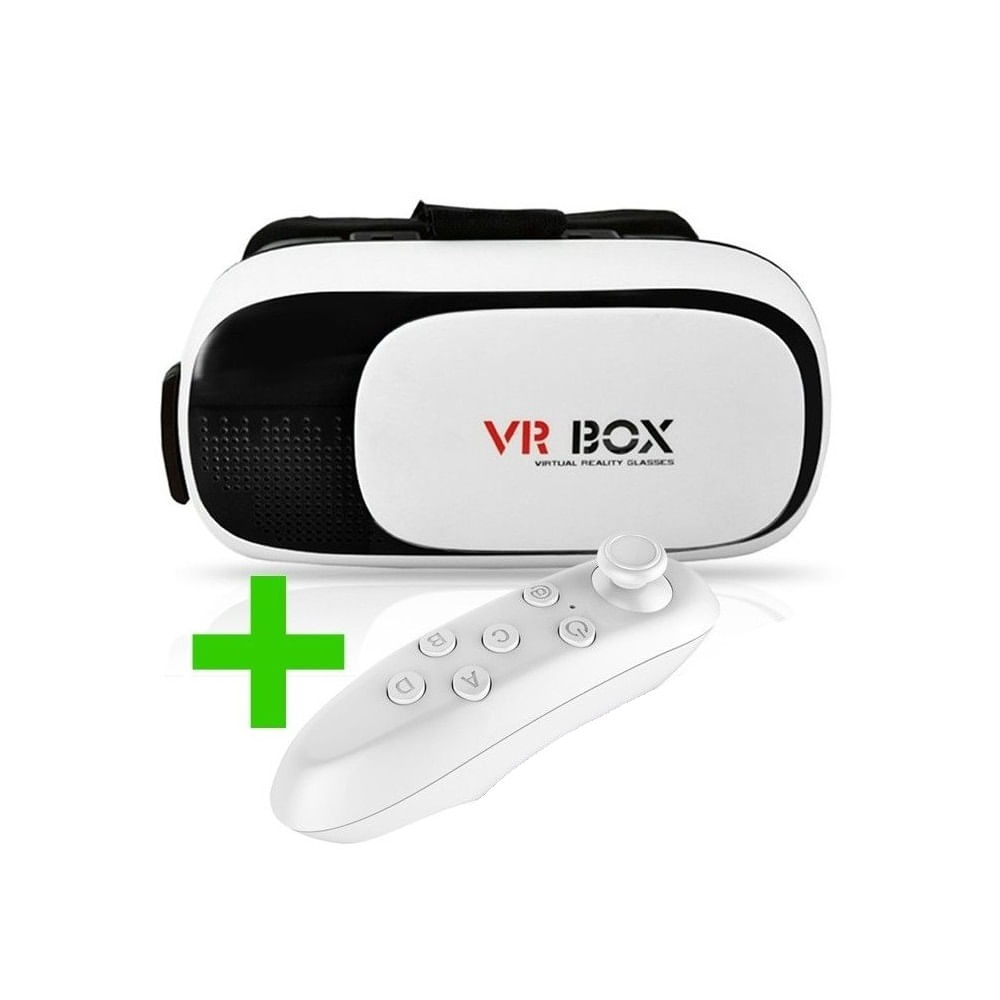 Lente de Realidad Virtual con Control Bluetooth - VR Box