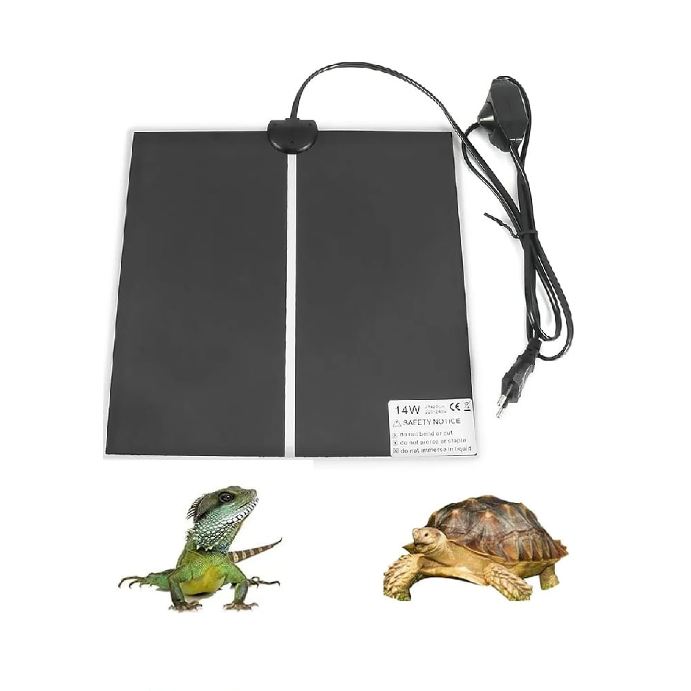 Mat placa térmica mediana para reptiles y tortugas