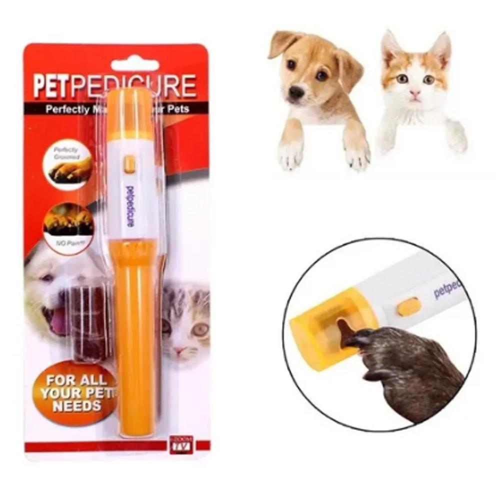 LIMADOR DE UÑAS ELECTRICO PARA MASCOTAS Recortador Seguro y Silencioso