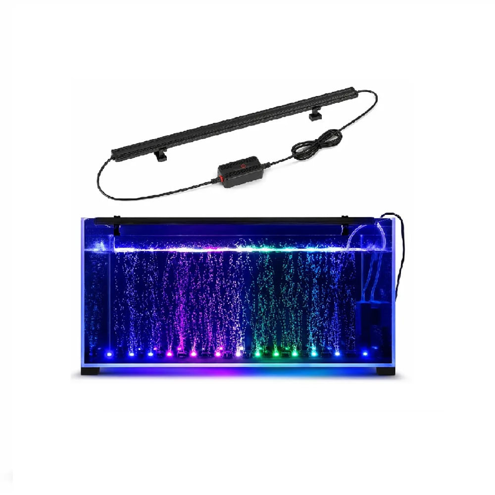 Luz Led Sumergible Con Difusor De Burbujas Marca Xilong De 90cm De Largo