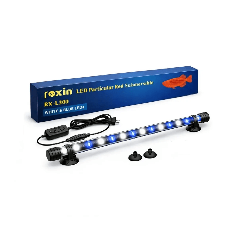 Luz Led Sumergible Para Peceras Y Acuarios De 30cm De Largo Roxin