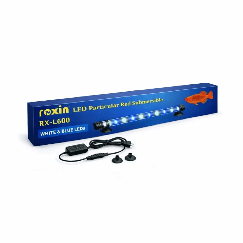 Luz Led Sumergible Para Peceras Y Acuarios De 20cm De Largo Roxin