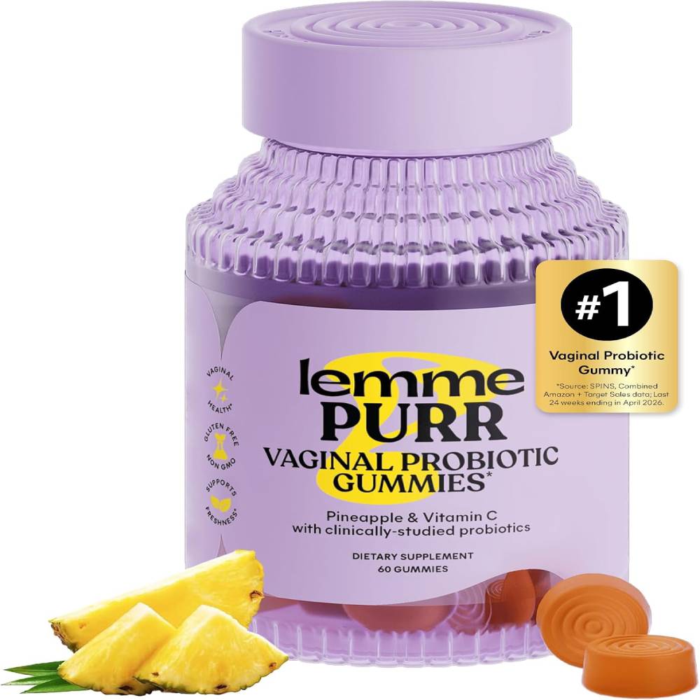 Lemme Purr Vaginal Health Gomitas Probioticas - 60 Gomitas