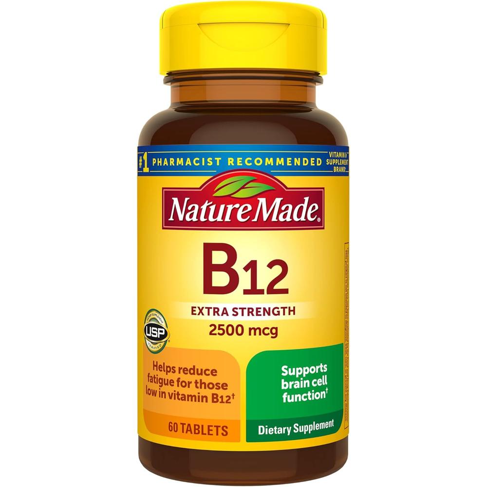 NATURE MADE VITAMINA B12 2500 MCG | 60 UND