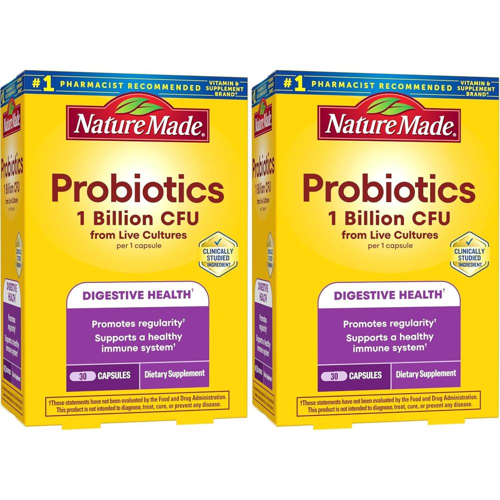 NATURE MADE PACK 2 PROBIÓTICOS | 30 UND C/U