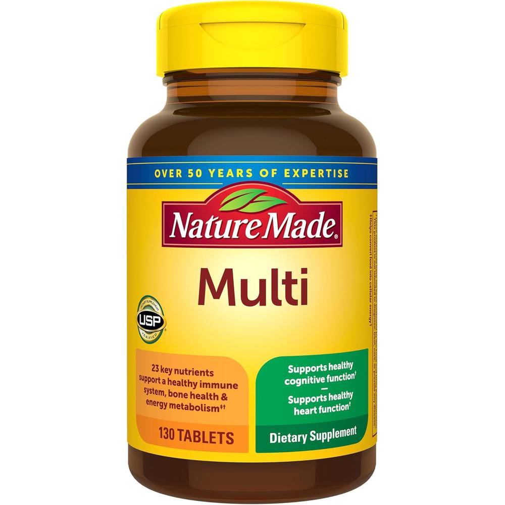 NATURE MADE MULTIVITAMÍNICO | 130 UND