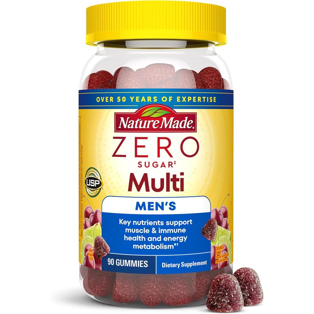 NATURE MADE MULTIVITAMÍNICO HOMBRE CERO AZÚCAR | 90 UND