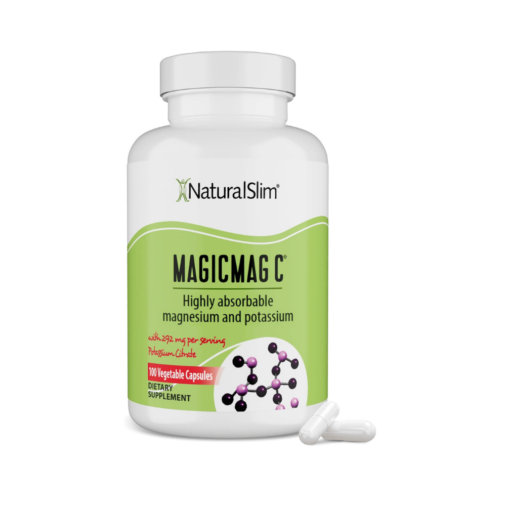 NaturalSlim MagicMag   Citrato de Magnesio con Potasio 100 Cápsulas