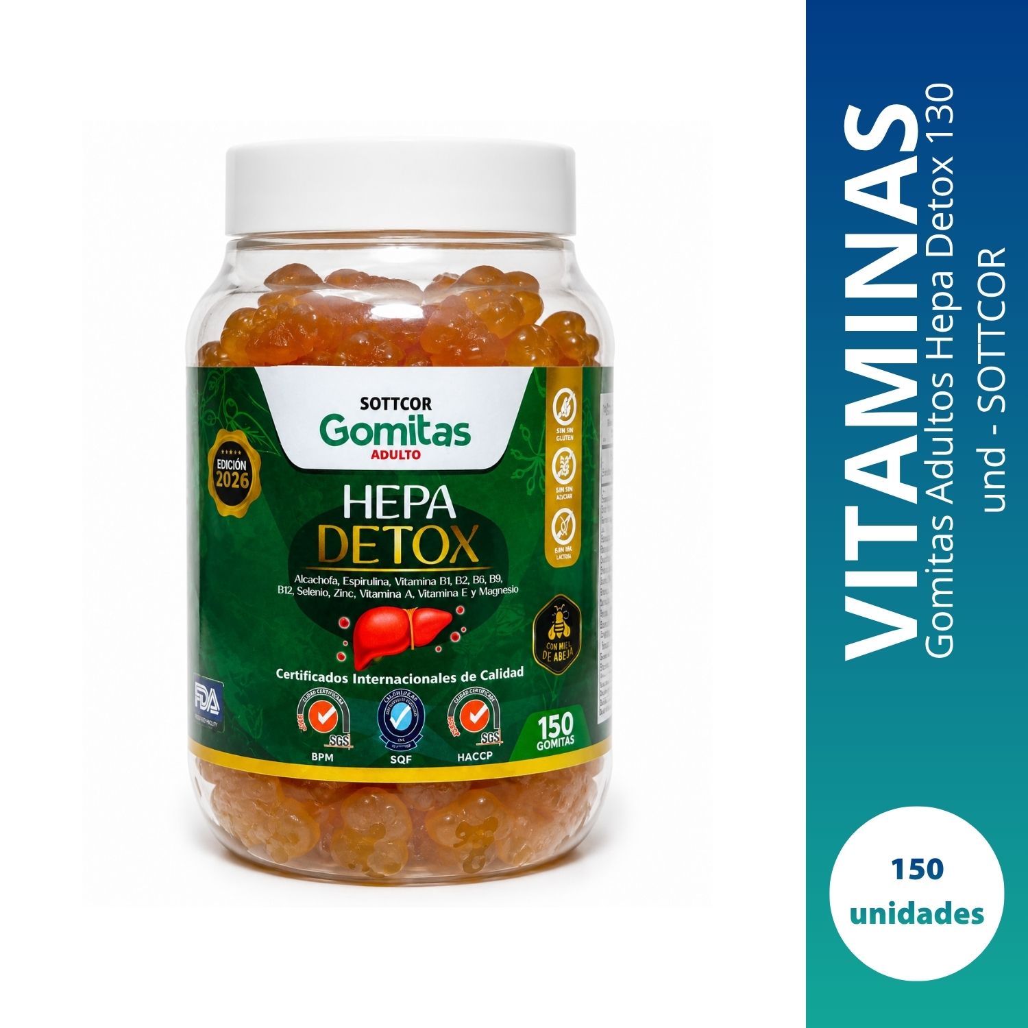 Gomitas Adultos Hepa Detox - SOTTCOR
