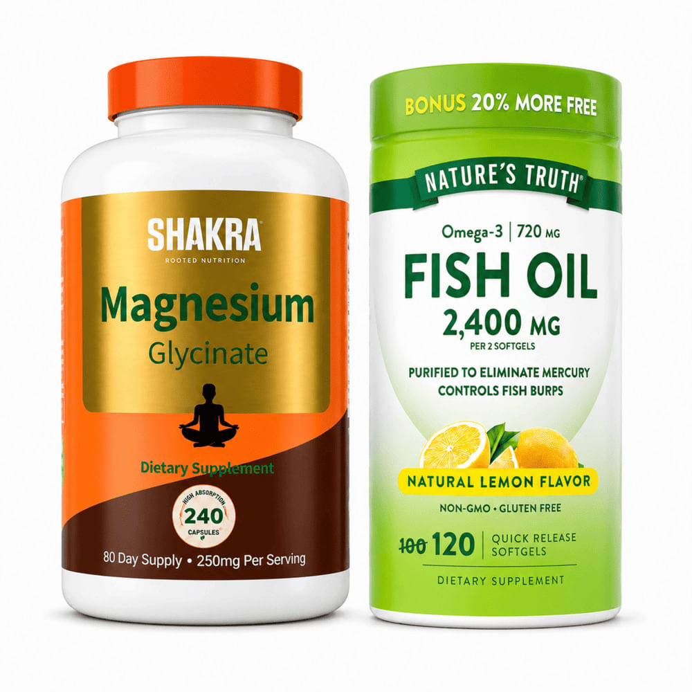 Pack Magnesio Glicinato + Aceite de Pescado