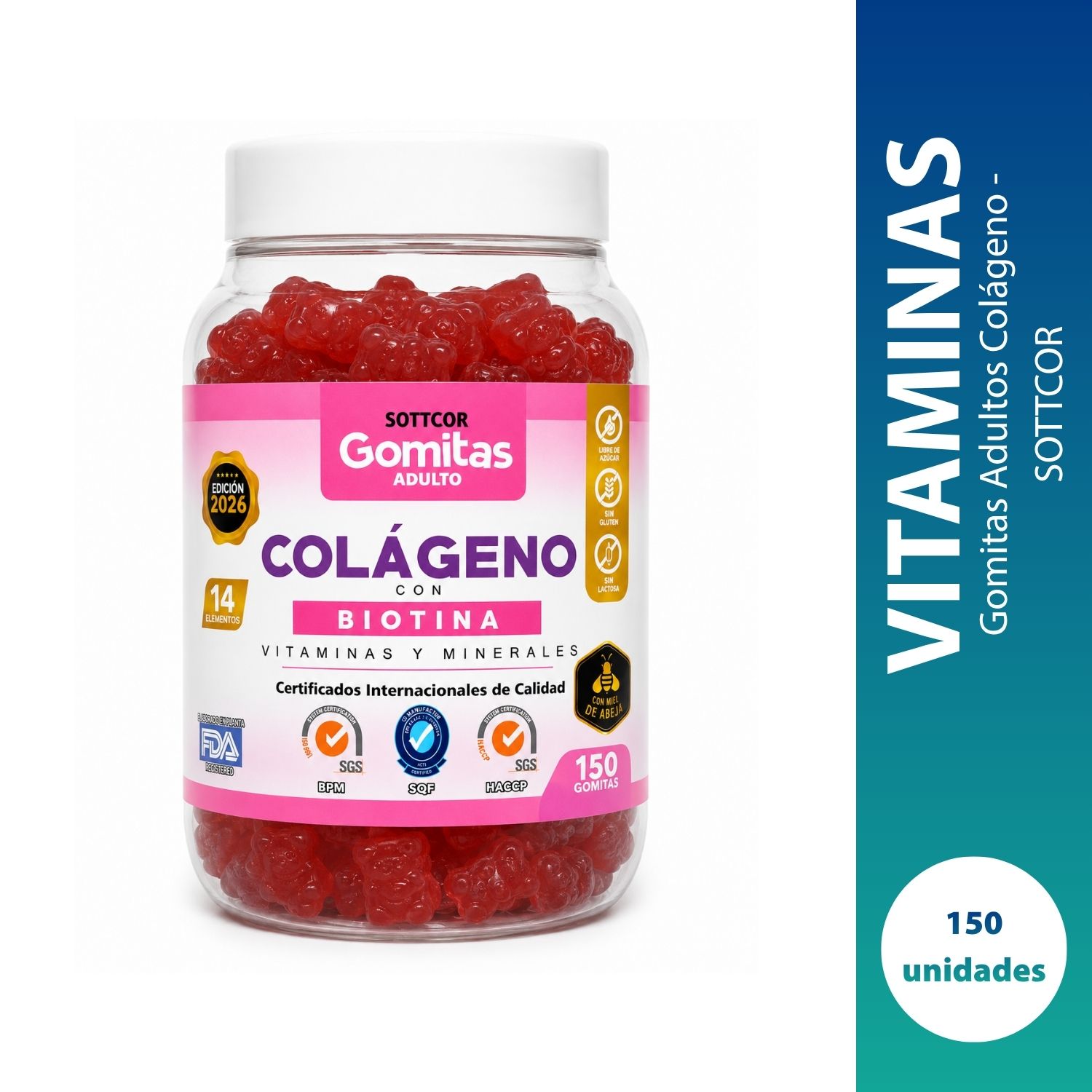 Gomitas Adultos Colágeno - SOTTCOR