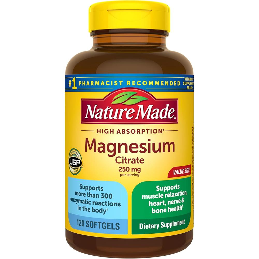 NATURE MADE CITRATO DE MAGNESIO 250 MG | 120 UND