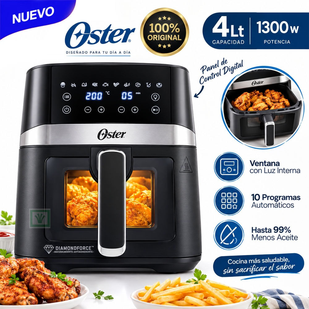 Freidora de Aire Digital Oster CKSTAF40WDDF