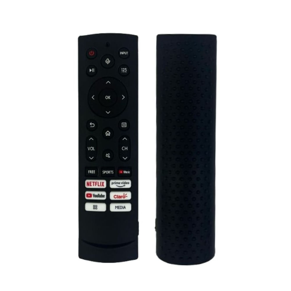 Funda protector para control Hisense Negro