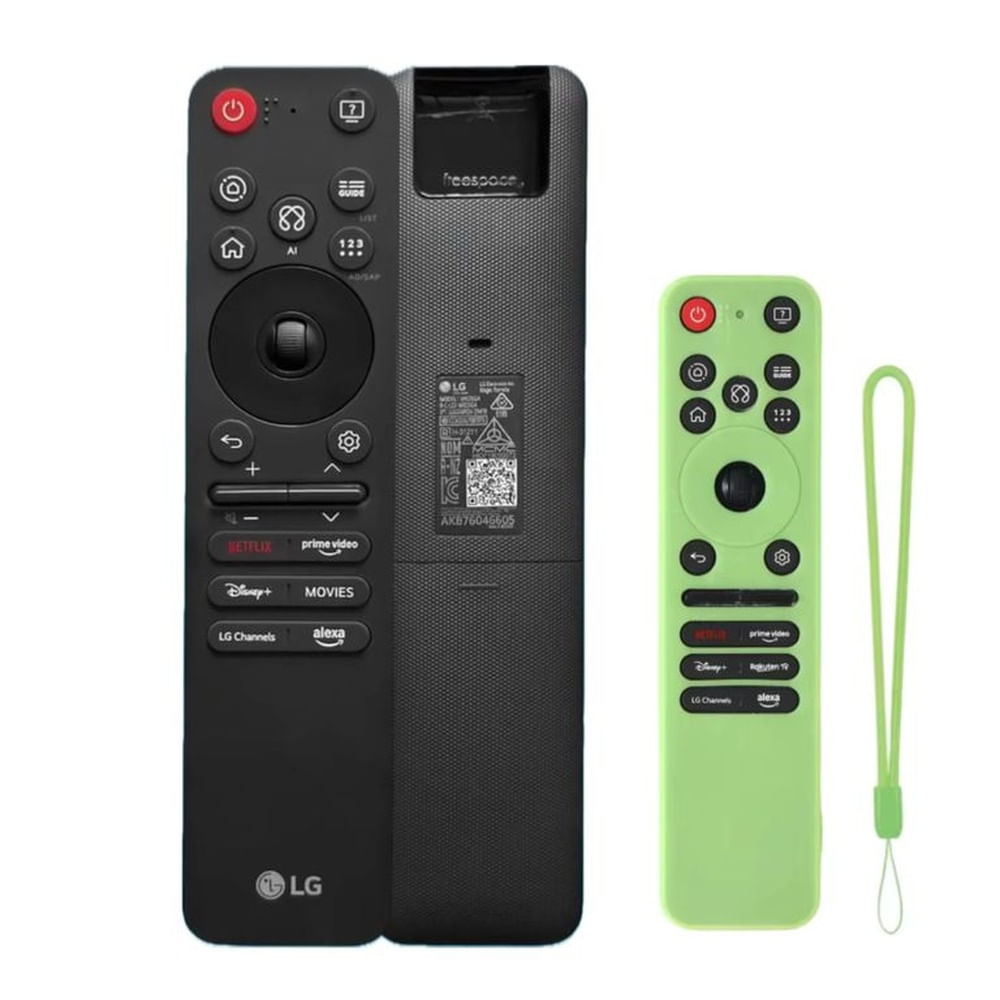 Control LG Magic MR25GA 2025 smart más funda verde luminiscente