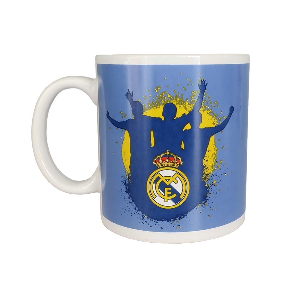 Mug Taza R. Madrid Futbol Azul 580 ML