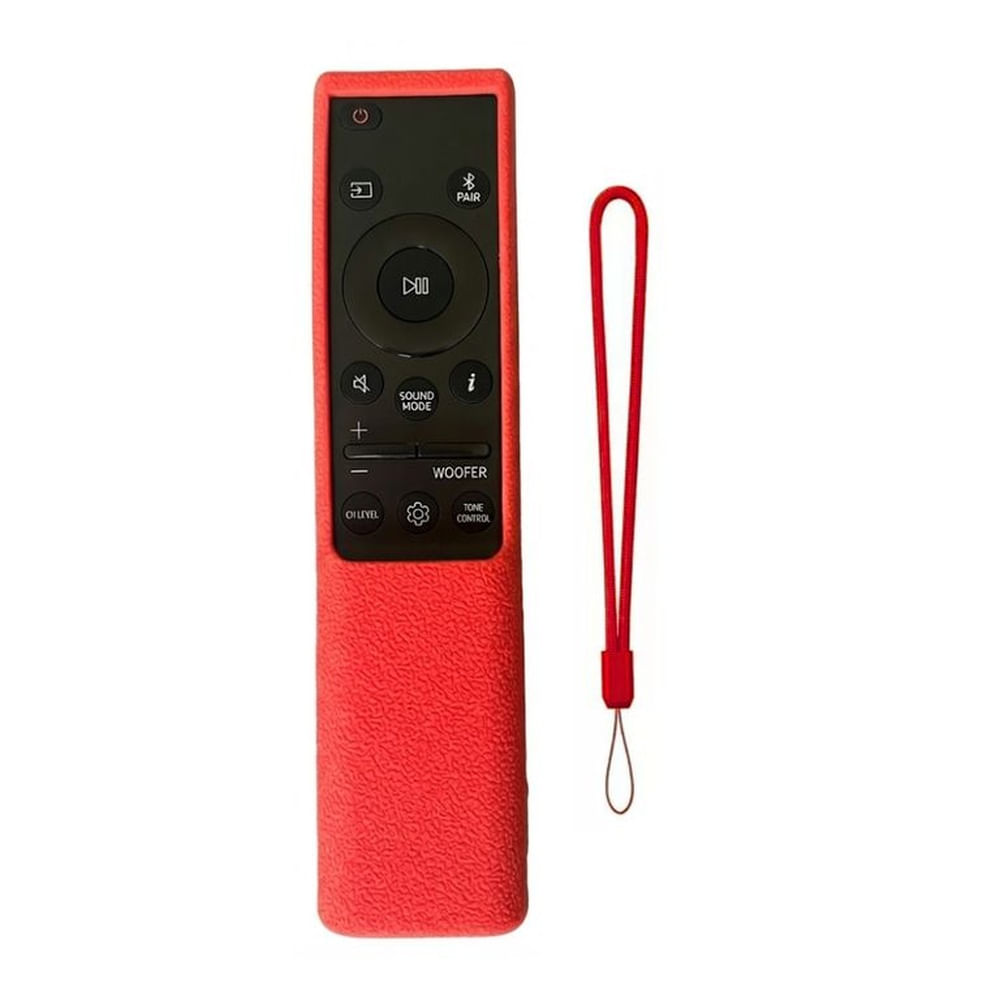 Funda protector para Control Samsung soundbar Rojo